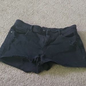 Black shorts